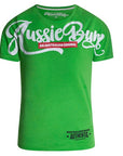 aussieBum Designer Tee Shirts Mate Green