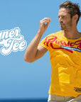 aussieBum Designer Tee Shirts Mate Yellow