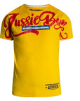 aussieBum Designer Tee Shirts Mate Yellow