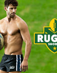 aussieBum Rugby Blitz Shorts Black Navy