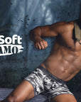 aussieBum CottonSoft 2.0 Hipster Camo Black