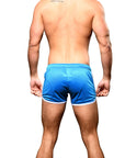 ANDREW CHRISTIAN Sports Mesh Swim Shorts Blue