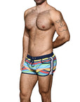 ANDREW CHRISTIAN Laguna Mesh Swim Shorts