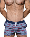 ANDREW CHRISTIAN Anchor Swim Shorts