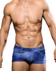 ANDREW CHRISTIAN Denim Swimwear Trunk