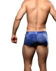 ANDREW CHRISTIAN Denim Swimwear Trunk