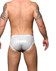 ANDREW CHRISTIAN Metallic Snow Brief w/ ALMOST NAKED®