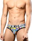 ANDREW CHRISTIAN Geometric Brief w/ ALMOST NAKED