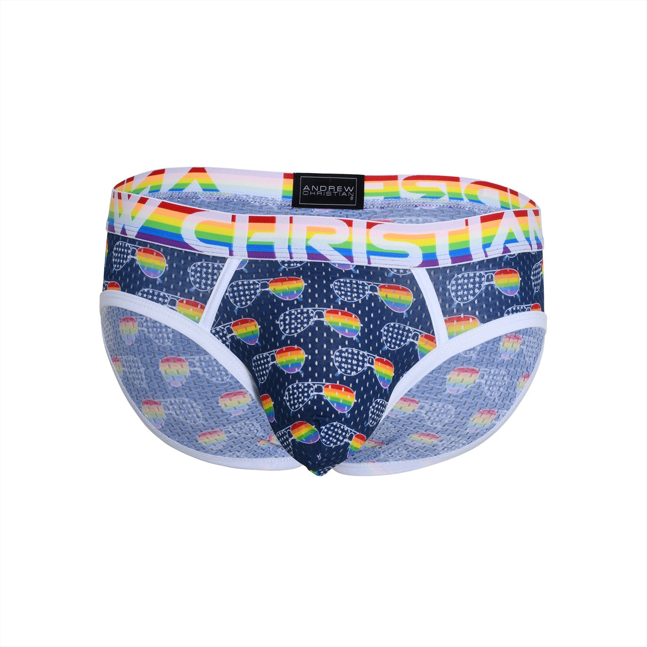 ANDREW CHRISTIAN Pride Sunglasses Mesh Brief w/ ALMOST NAKED