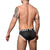 ANDREW CHRISTIAN Mesh Football Brief w/ ALMOST NAKED Black