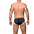 ANDREW CHRISTIAN Mesh Football Brief w/ ALMOST NAKED Black