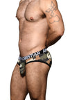 ANDREW CHRISTIAN Camouflage Brief w/ ALMOST NAKED