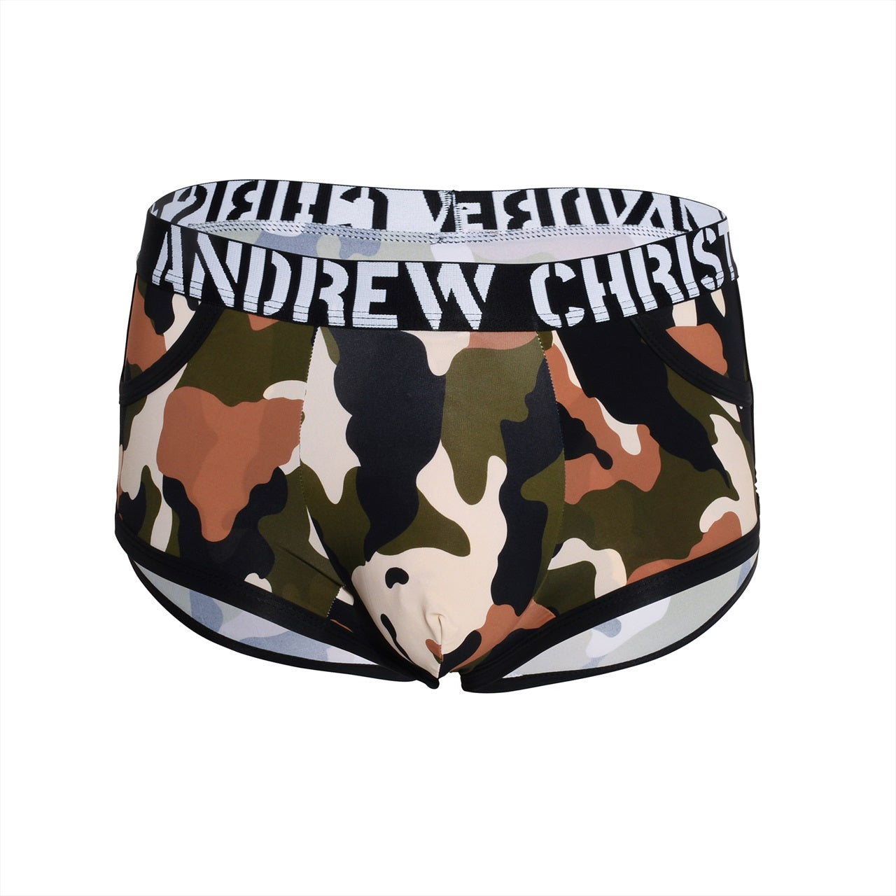 ANDREW CHRISTIAN Camouflage Pocket Boxer w/ ALMOST NAKED