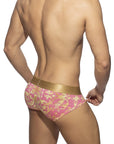 ADDICTED VERSAILLES GOLDEN BRIEF PINK