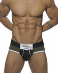 ADDICTED TIE-UP BRIEF KHAKI