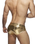 ADDICTED METALIC BRIEF GOLD