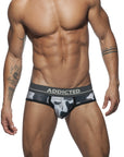 Addicted 3 Pack Camo Mesh Brief Push Up