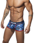 Addicted 3 Pack Camo Mesh Boxer Push Up