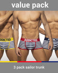 ADDICTED 3 PACK SAILOR TRUNK