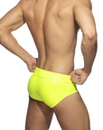 ADDICTED NEON SHINY BRIEF YELLOW