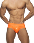 ADDICTED NEON SHINY BRIEF ORANGE