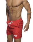 ADDICTED BASIC SWIMWEAR LONG SHORT RED