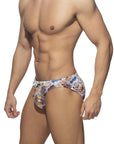 ADDICTED COMIC SWIMWEAR BRIEF WHITE