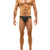 MODUS VIVENDI GLAM MEANDER TANGA SWIMWEAR BRIEF BLACK