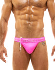 MODUS VIVENDI GLAM MEANDER TANGA SWIMWEAR BRIEF FUSCHIA