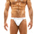 MODUS VIVENDI GLAM MEANDER TANGA SWIMWEAR BRIEF WHITE