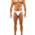 MODUS VIVENDI GLAM MEANDER TANGA SWIMWEAR BRIEF WHITE