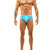 MODUS VIVENDI GLAM MEANDER SWIMWEAR BRIEF AQUA