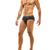 MODUS VIVENDI GLAM MEANDER SWIMWEAR BRIEF BLACK