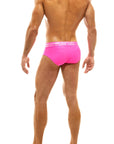 MODUS VIVENDI GLAM MEANDER SWIMWEAR BRIEF FUSCHIA