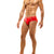 MODUS VIVENDI GLAM MEANDER SWIMWEAR BRIEF RED