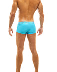 MODUS VIVENDI GLAM MEANDER TRUNK SWIMWEAR BOXER AQUA