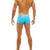MODUS VIVENDI GLAM MEANDER TRUNK SWIMWEAR BOXER AQUA
