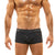 MODUS VIVENDI GLAM MEANDER TRUNK SWIMWEAR BOXER BLACK