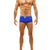 MODUS VIVENDI GLAM MEANDER TRUNK SWIMWEAR BOXER ROYAL BLUE