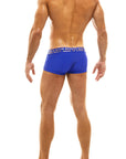 MODUS VIVENDI GLAM MEANDER TRUNK SWIMWEAR BOXER ROYAL BLUE