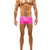 MODUS VIVENDI GLAM MEANDER TRUNK SWIMWEAR BOXER FUSCHIA