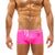 MODUS VIVENDI GLAM MEANDER TRUNK SWIMWEAR BOXER FUSCHIA