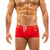 MODUS VIVENDI GLAM MEANDER TRUNK SWIMWEAR BOXER RED