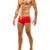 MODUS VIVENDI GLAM MEANDER TRUNK SWIMWEAR BOXER RED