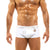 MODUS VIVENDI GLAM MEANDER TRUNK SWIMWEAR BOXER WHITE