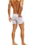 MODUS VIVENDI GORDIAN KNOT JOGGING CUT SWIM SHORTS GOLD