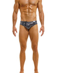 MODUS VIVENDI LUMINOUS SWIMWEAR BRIEF PIED DE COQ