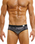 MODUS VIVENDI LUMINOUS CLASSIC SWIMWEAR BRIEF PIED DE COQ