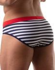 TOF PARIS ICONIC SWIM BRIEFS SAILOR NAVY