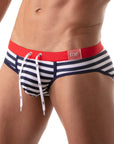 TOF PARIS ICONIC SWIM BRIEFS SAILOR NAVY